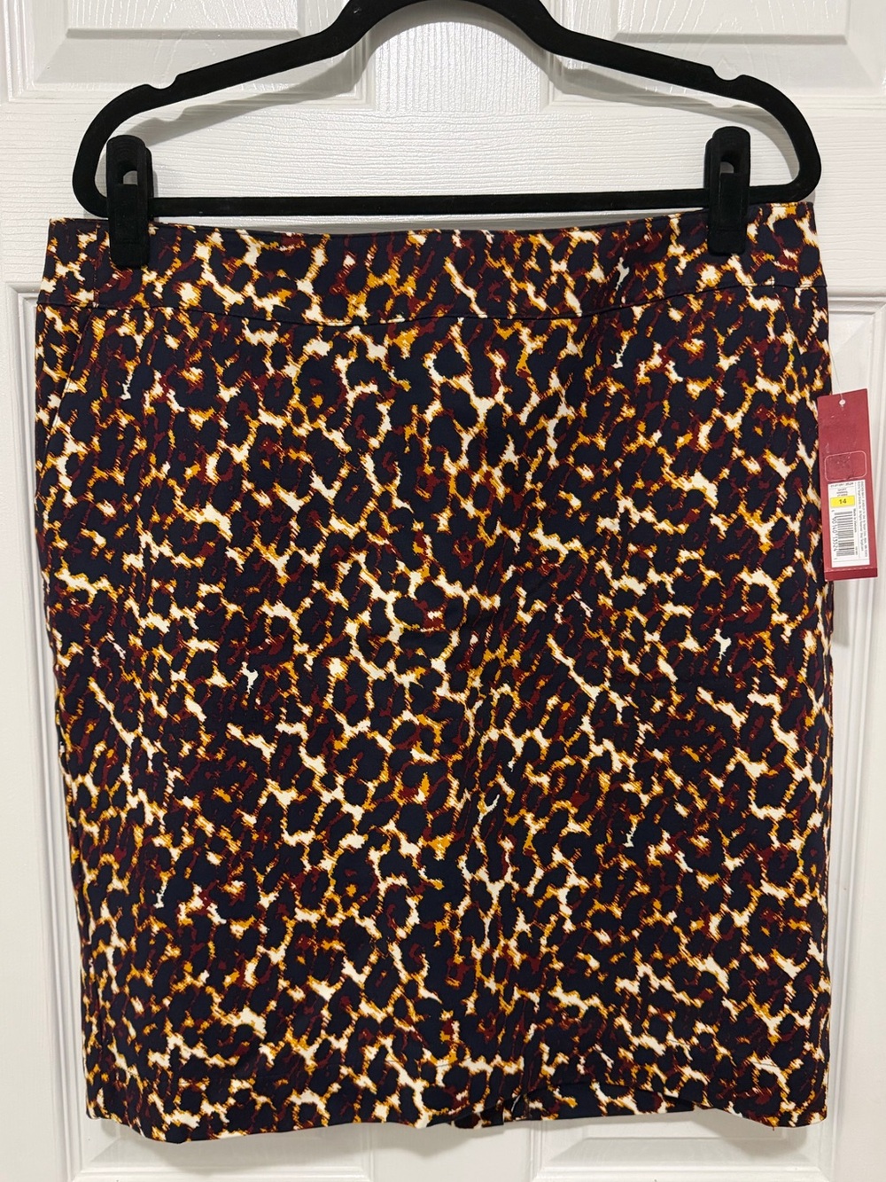 Merona Leopard Print Pencil Skirt